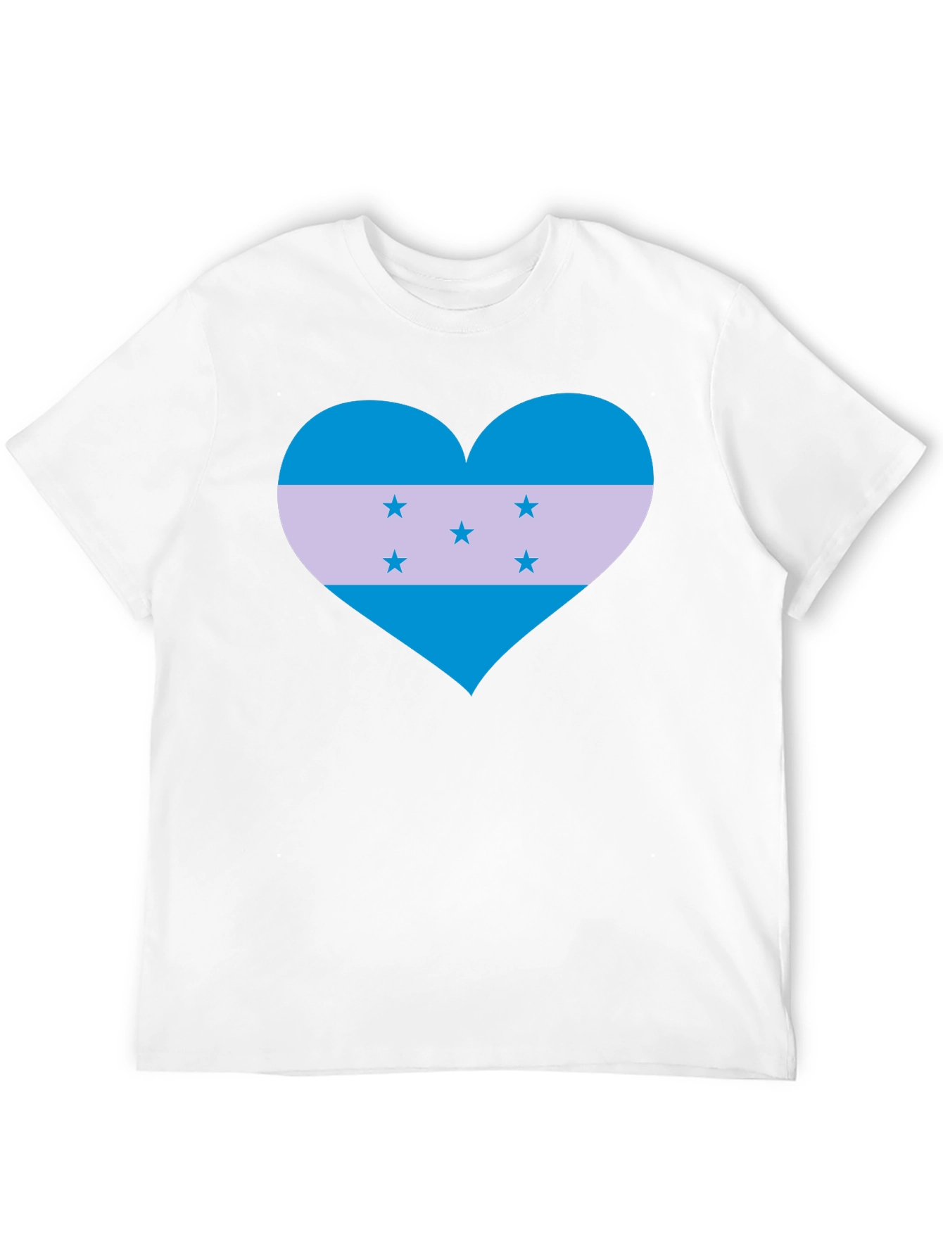 Honduras Flag Heart T-Shirt
