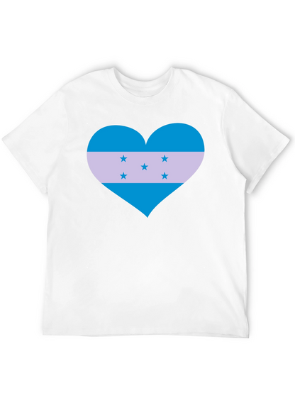 Honduras Flag Heart T-Shirt