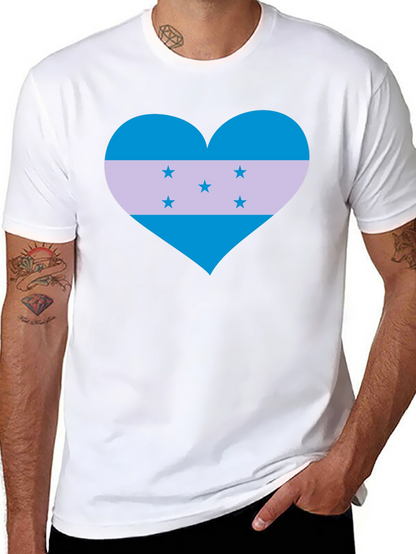Honduras Flag Heart T-Shirt