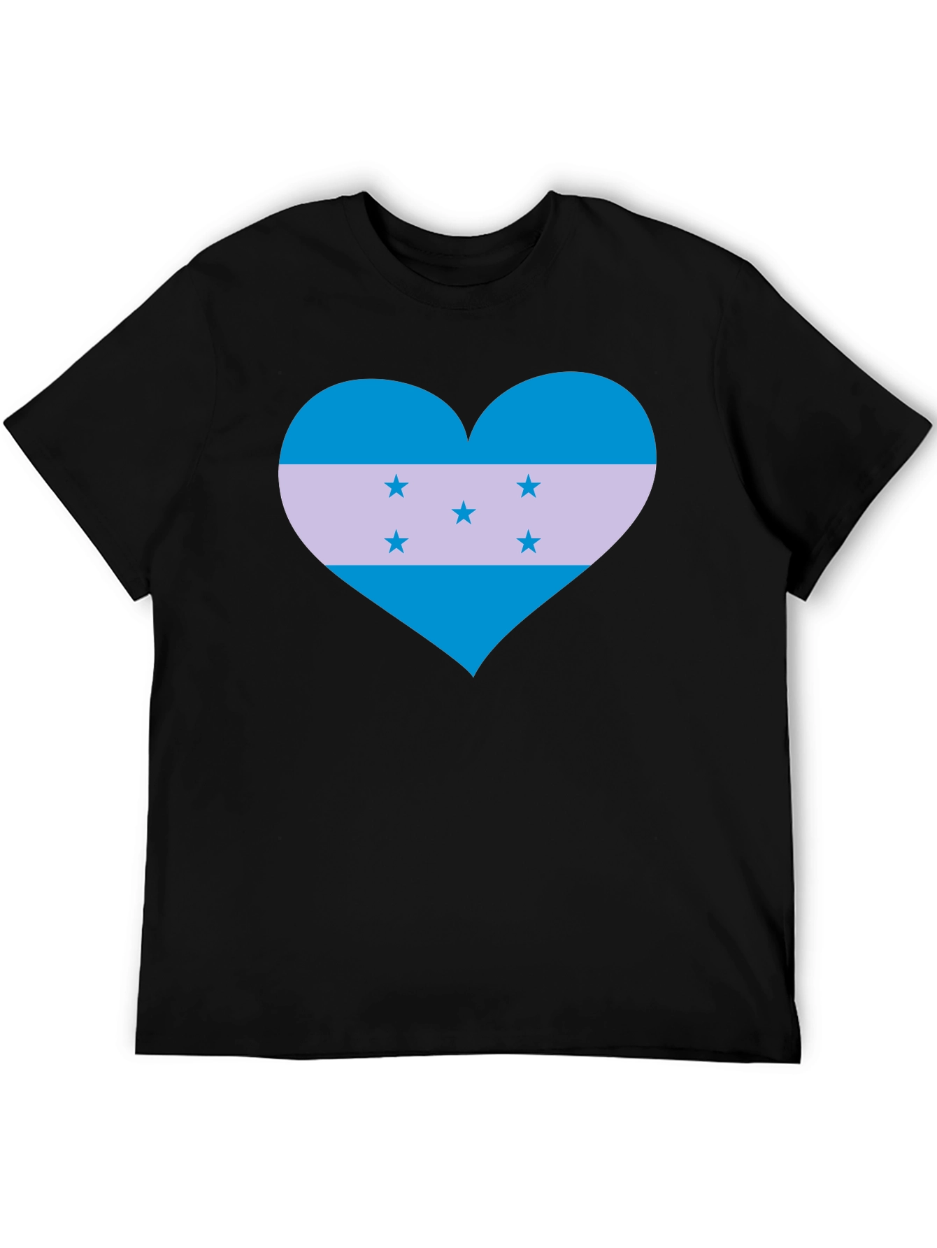 Honduras Flag Heart T-Shirt