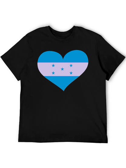 Honduras Flag Heart T-Shirt
