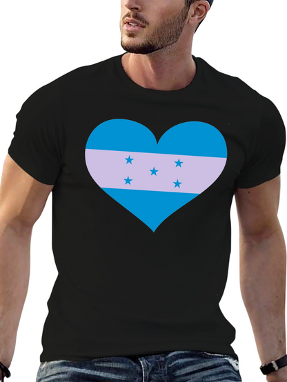 Honduras Flag Heart T-Shirt