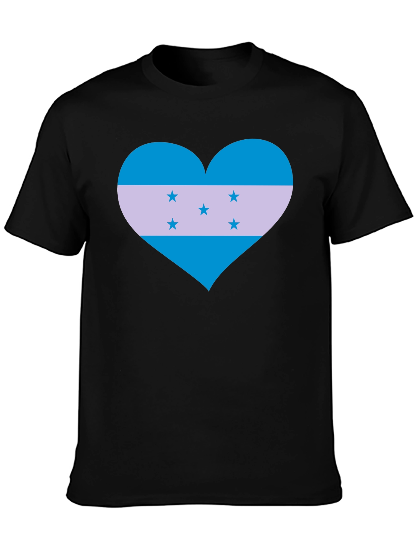 Honduras Flag Heart T-Shirt