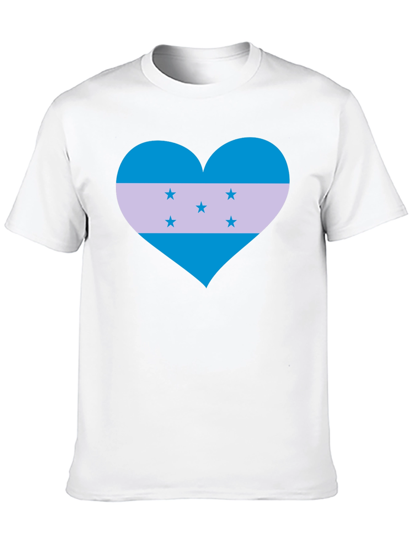 Honduras Flag Heart T-Shirt