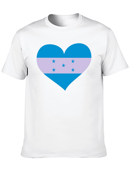 Honduras Flag Heart T-Shirt