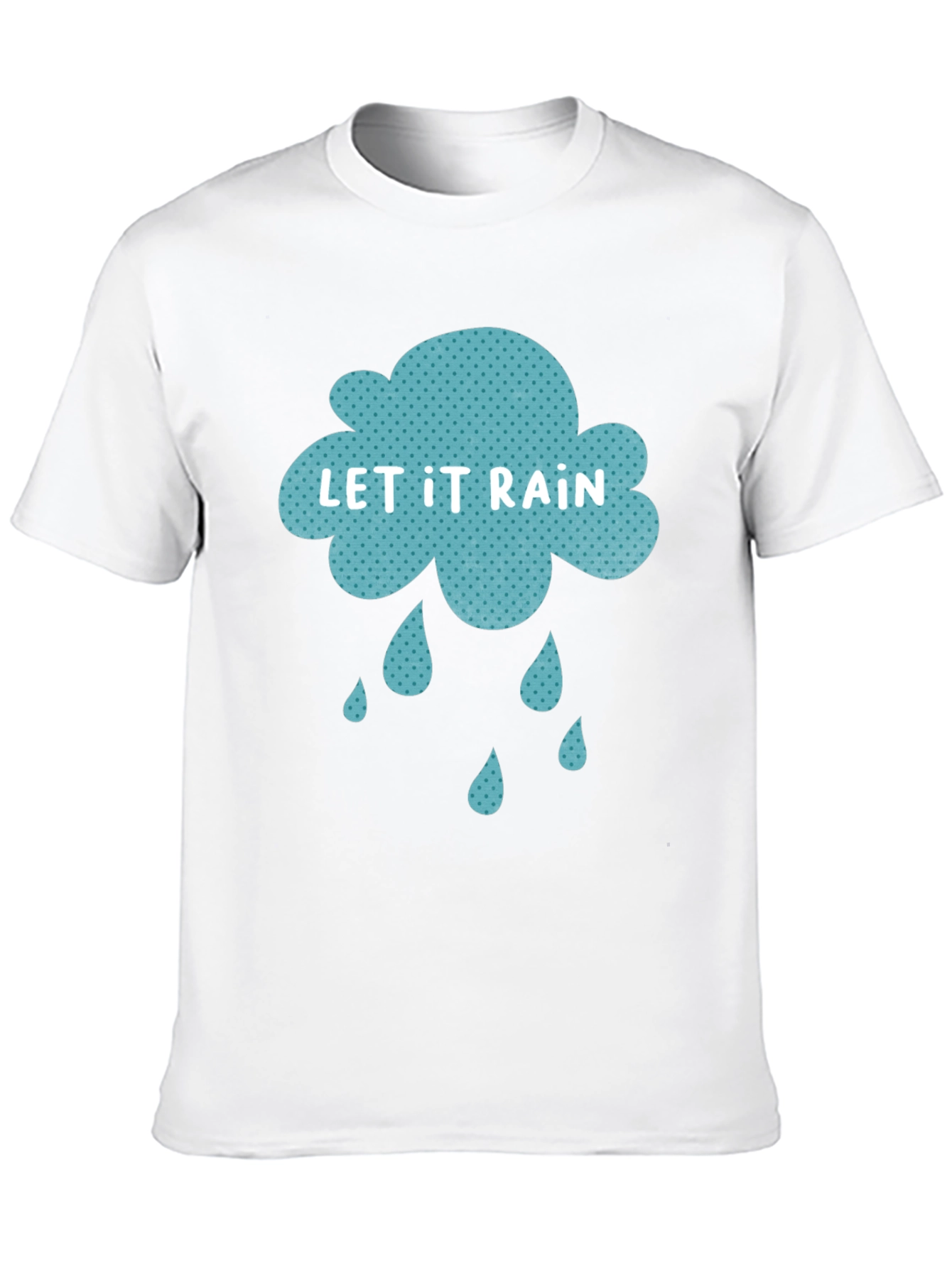 Let It Rain Graphic Tee - Stylish Comfort