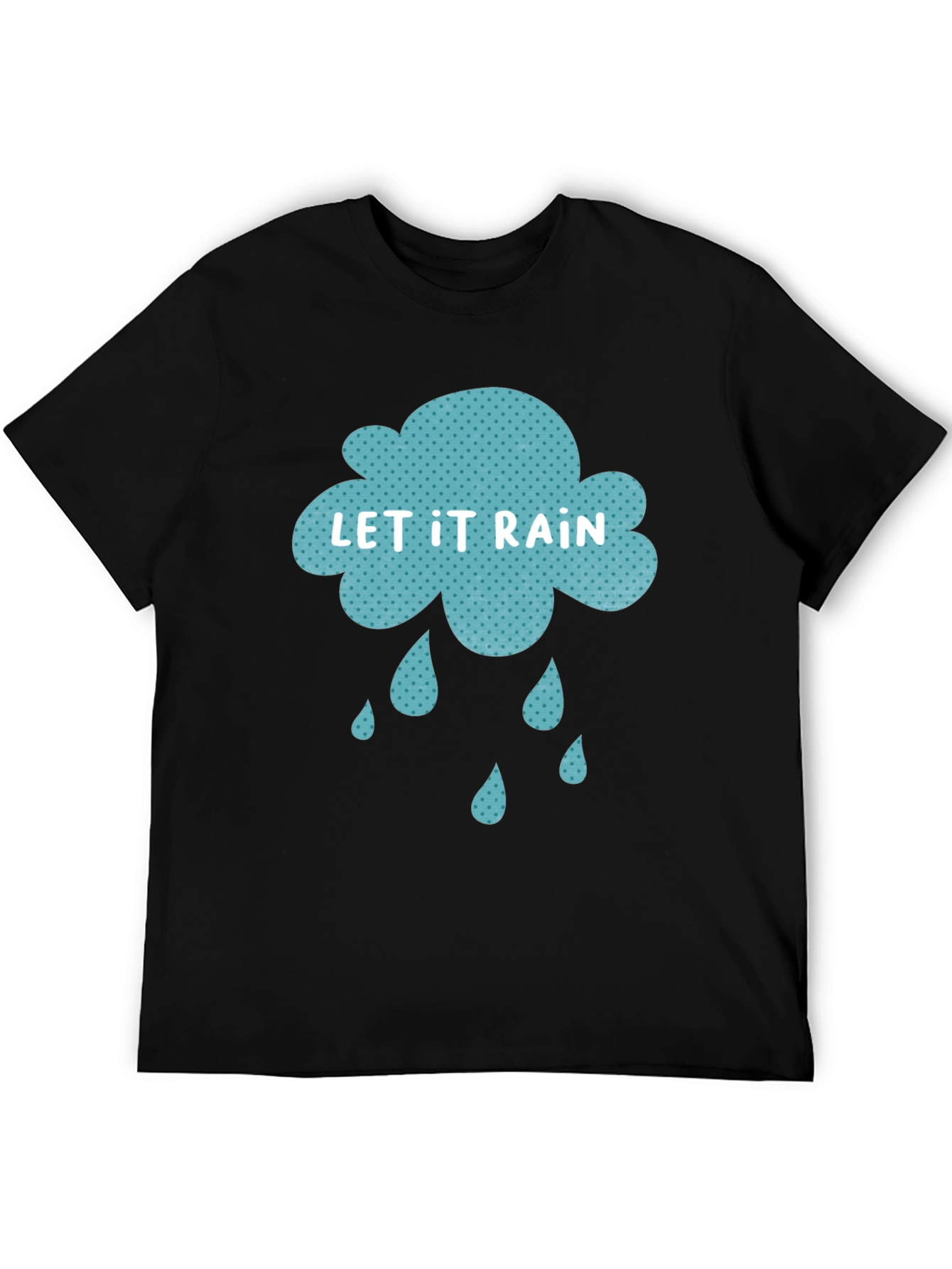 Let It Rain Graphic Tee - Stylish Comfort