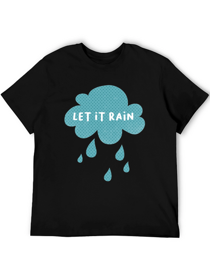 Let It Rain Graphic Tee - Stylish Comfort