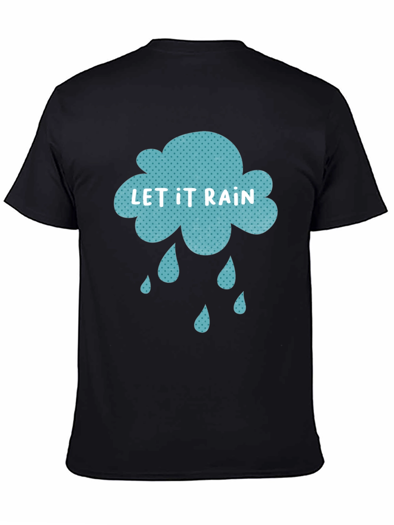 Let It Rain Graphic Tee - Stylish Comfort
