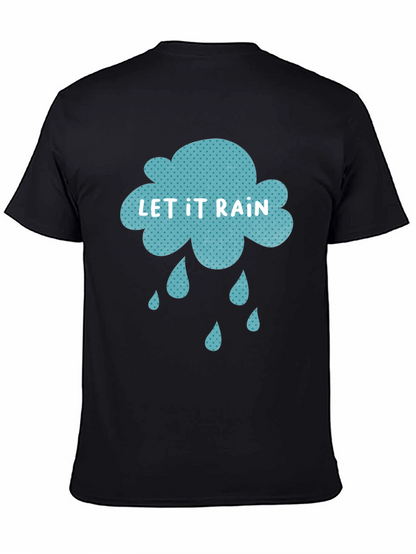 Let It Rain Graphic Tee - Stylish Comfort