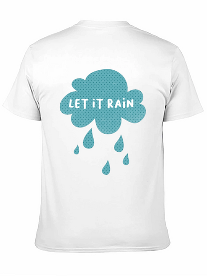 Let It Rain Graphic Tee - Stylish Comfort