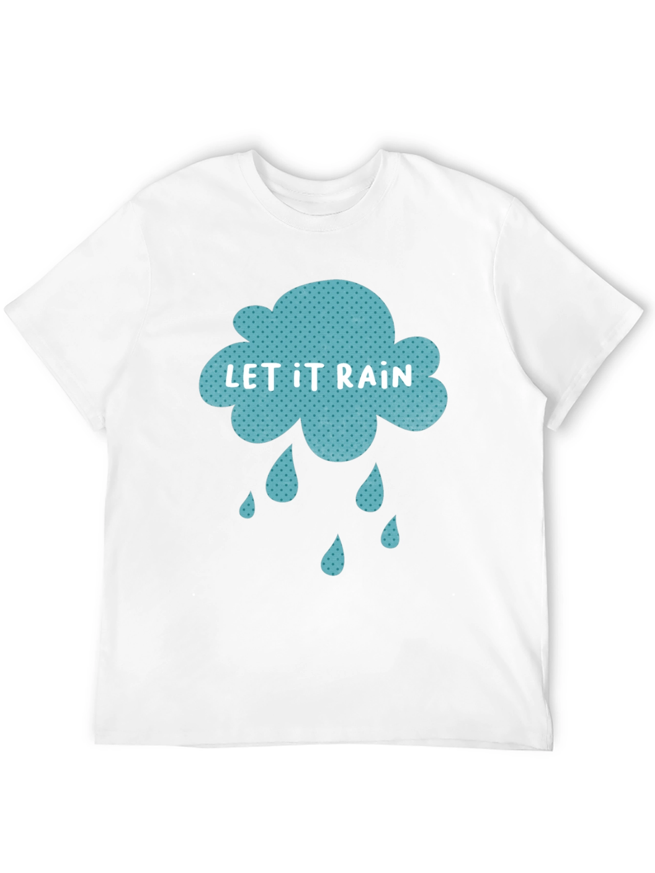 Let It Rain Graphic Tee - Stylish Comfort