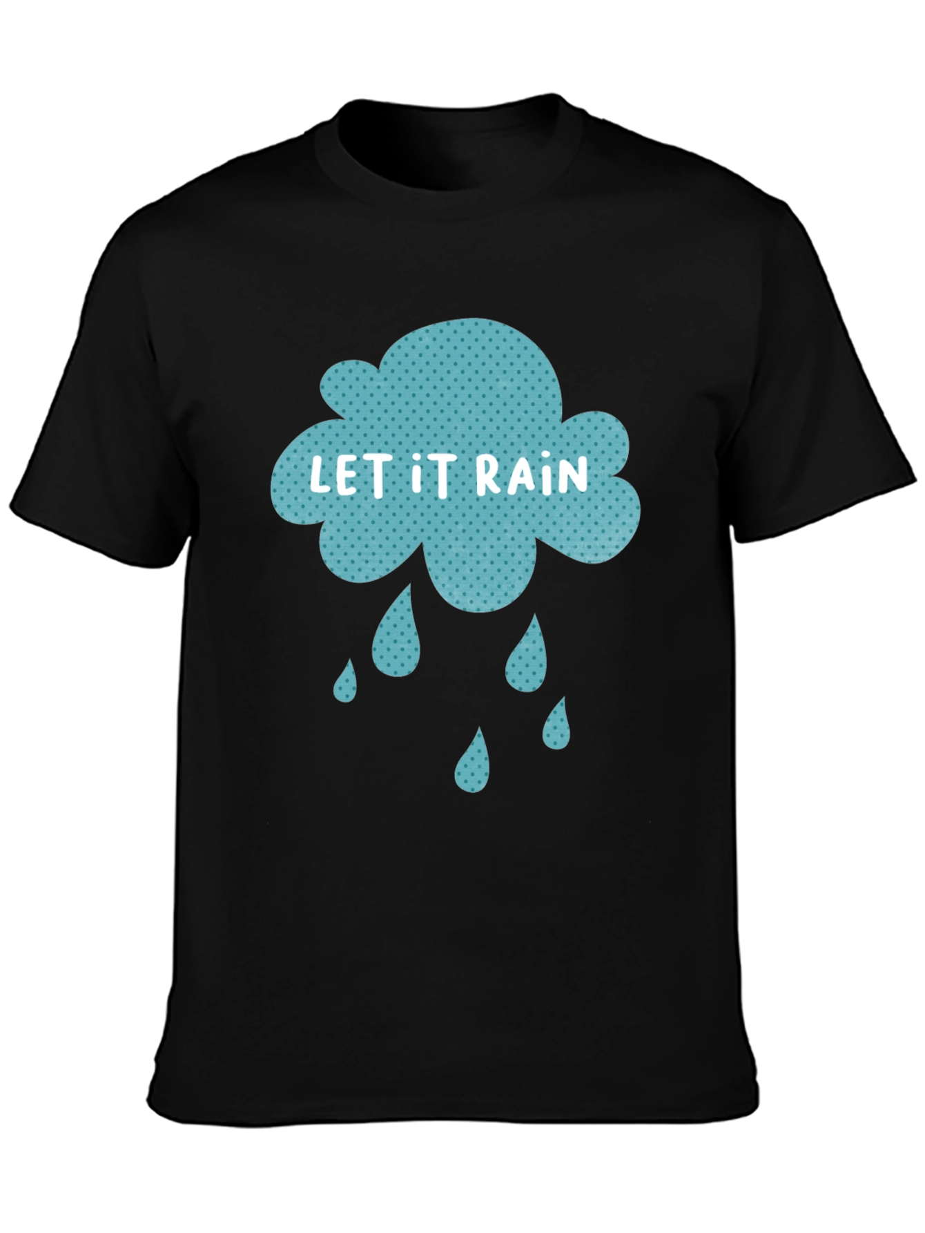 Let It Rain Graphic Tee - Stylish Comfort