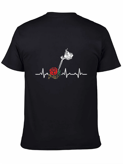 Tattoo Heartbeat T-Shirt - Unique Design