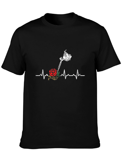 Tattoo Heartbeat T-Shirt - Unique Design