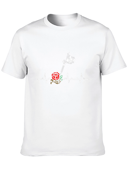 Tattoo Heartbeat T-Shirt - Unique Design