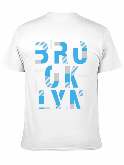 Brooklyn Graphic Print Mens Black T-Shirt
