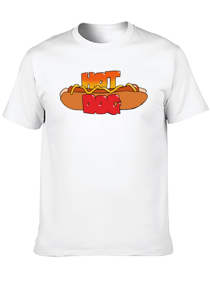 Hot Dog Graphic Print Tee