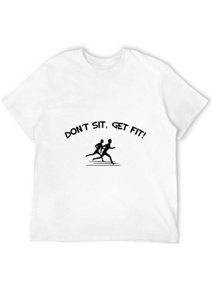 Get Fit Black T-Shirt
