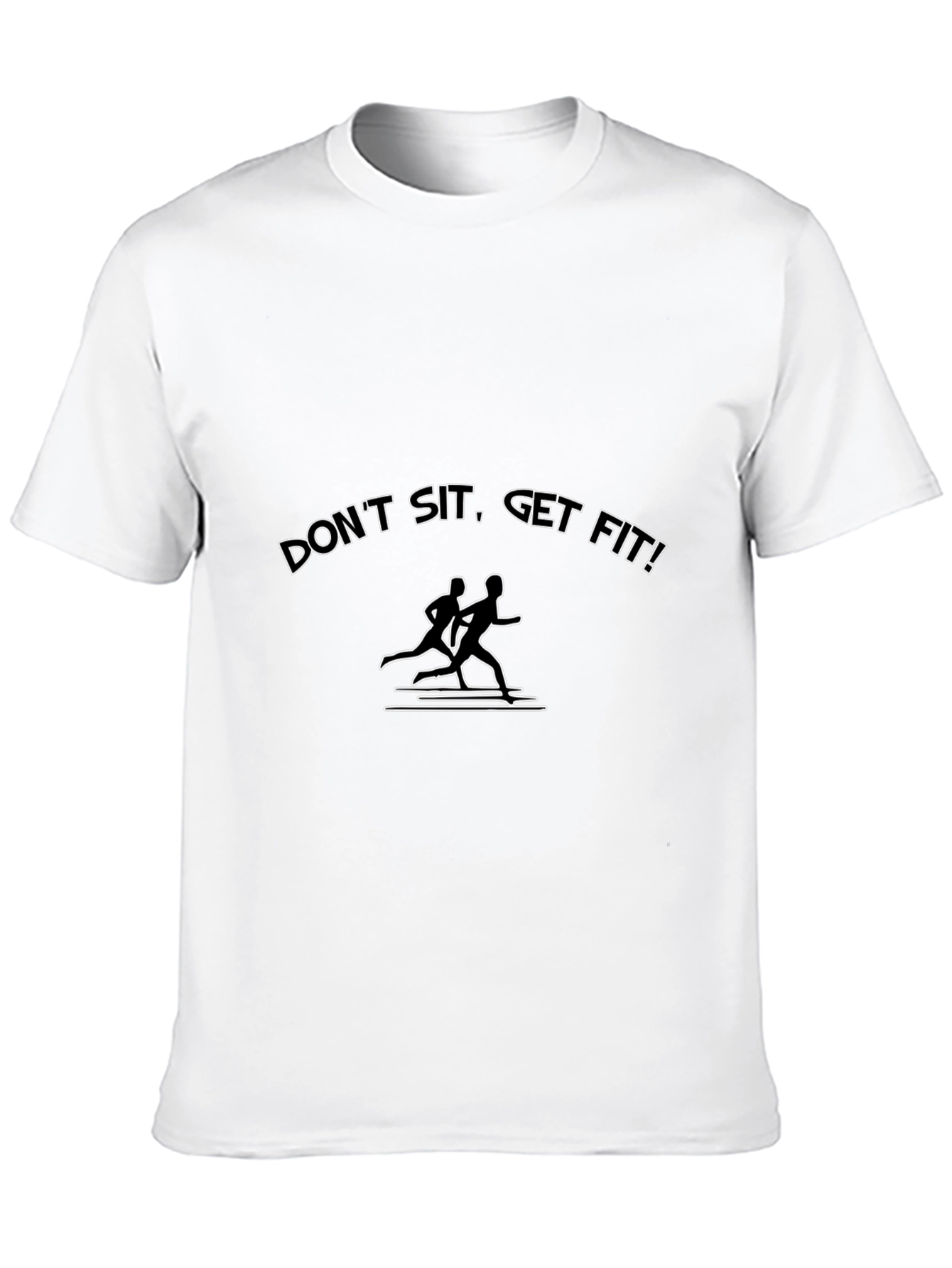 Get Fit Black T-Shirt