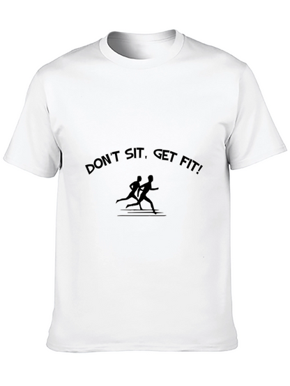 Get Fit Black T-Shirt