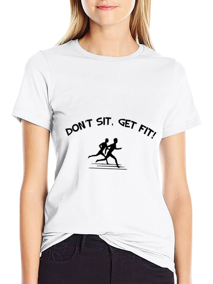 Get Fit Black T-Shirt