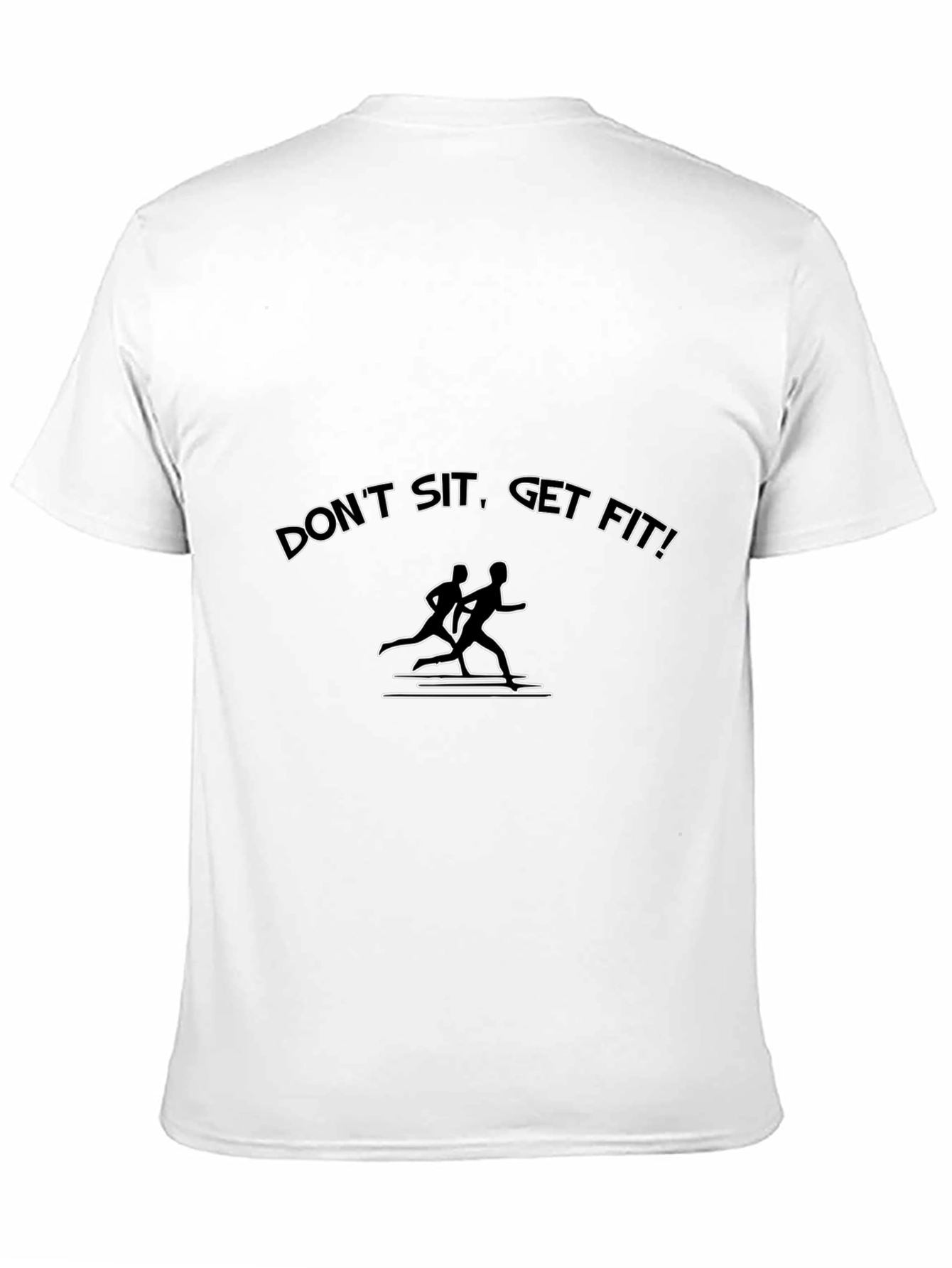 Get Fit Black T-Shirt