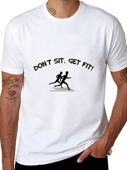 Get Fit Black T-Shirt