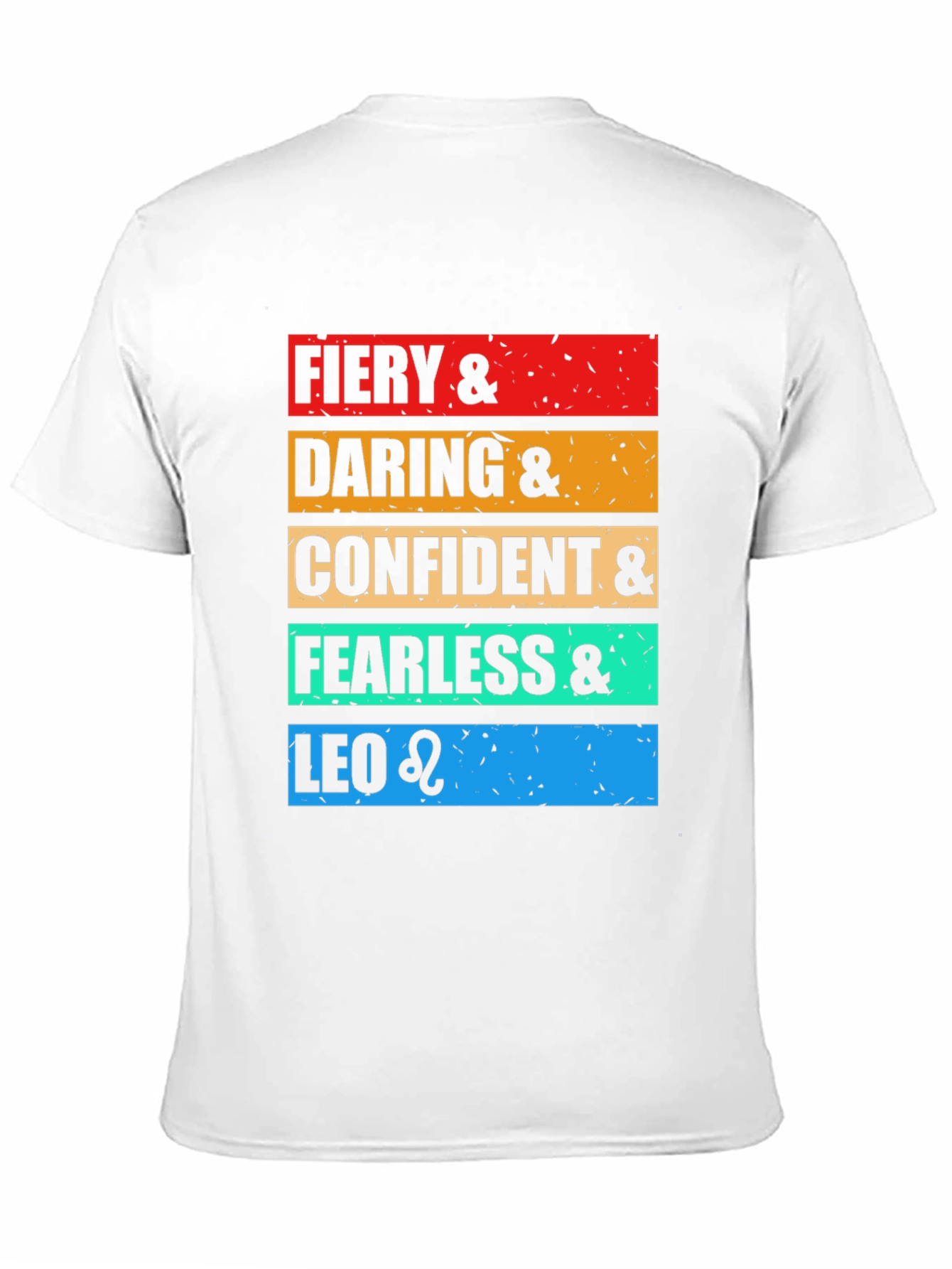 Fiery Leo Zodiac Graphic T-Shirt