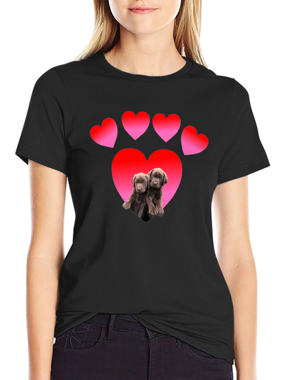 Puppy Love Heart T-Shirt