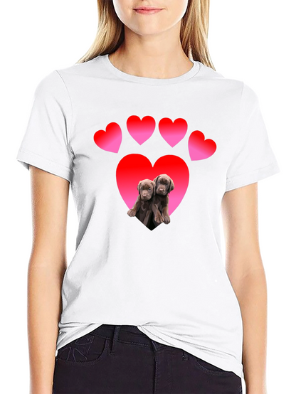 Puppy Love Heart T-Shirt