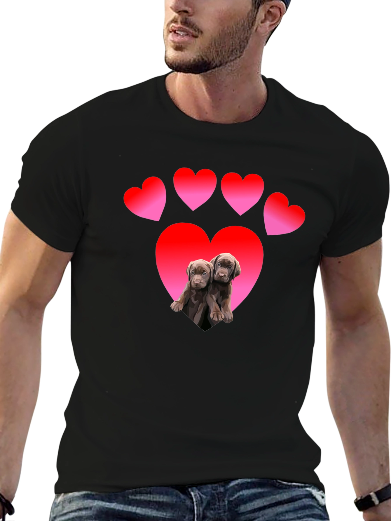 Puppy Love Heart T-Shirt