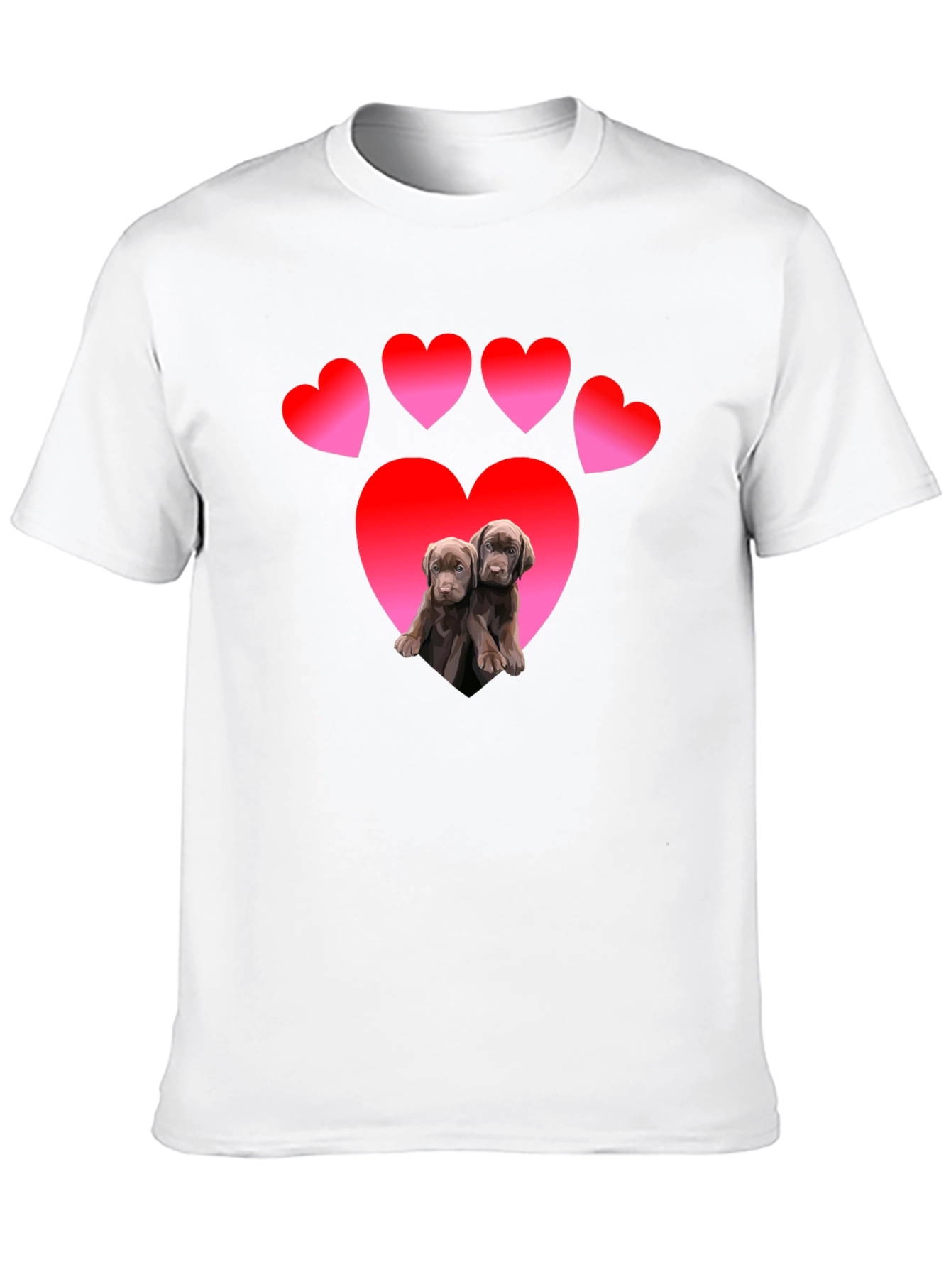 Puppy Love Heart T-Shirt