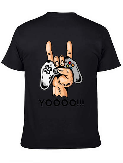 Gamers Rock On T-Shirt - Controller Graphic Tee