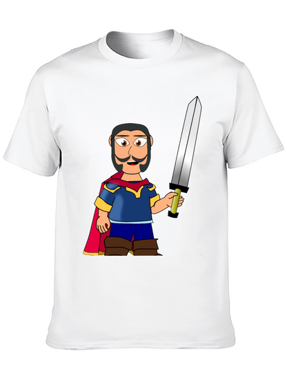 Cartoon Knight T-Shirt
