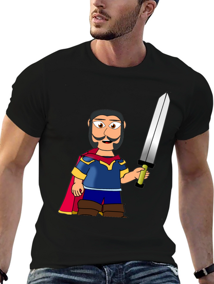 Cartoon Knight T-Shirt