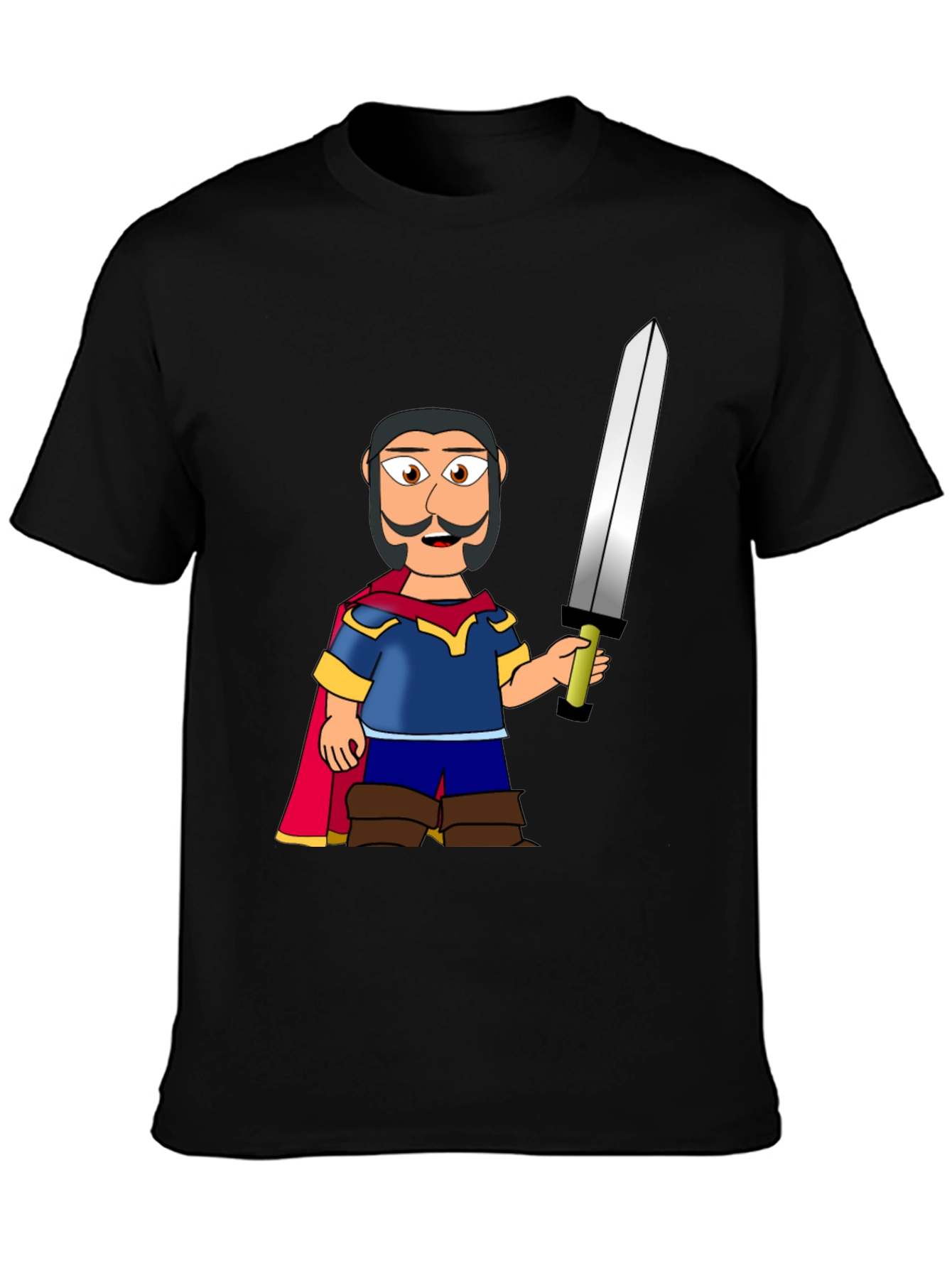 Cartoon Knight T-Shirt
