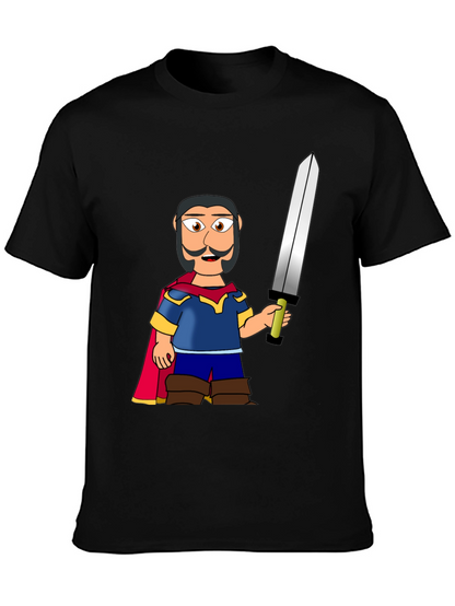 Cartoon Knight T-Shirt