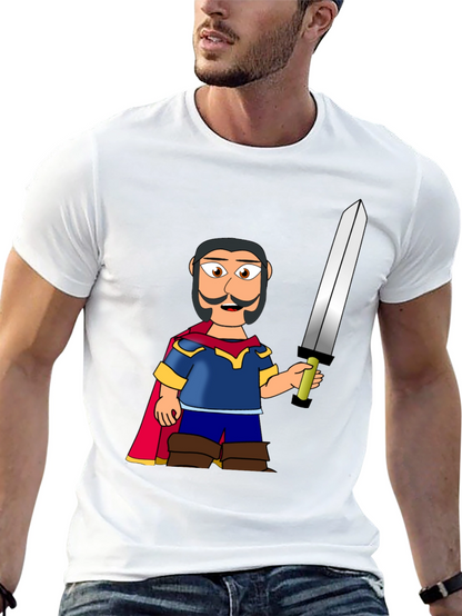 Cartoon Knight T-Shirt