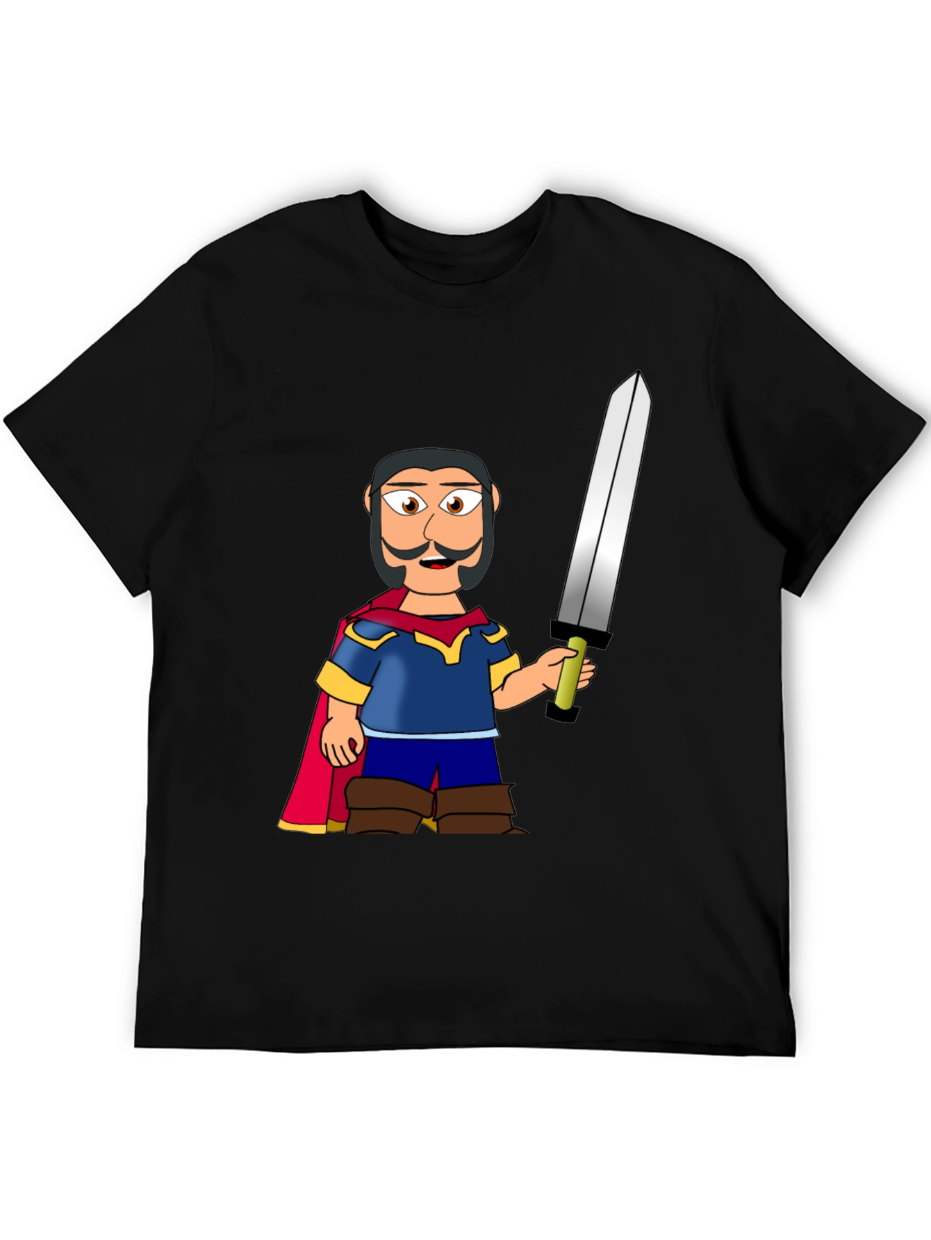 Cartoon Knight T-Shirt