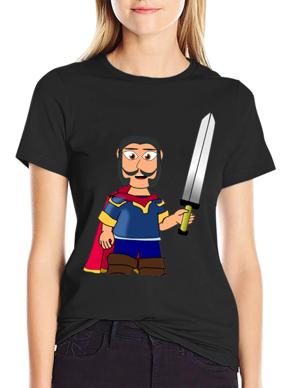 Cartoon Knight T-Shirt