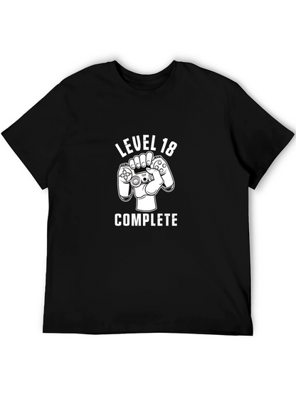 Level 18 Complete Gamer T-Shirt - Birthday Gift