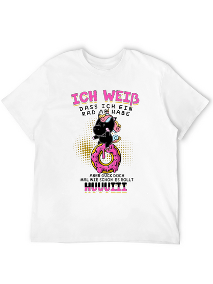 Funny Unicorn Donut Humor T-Shirt