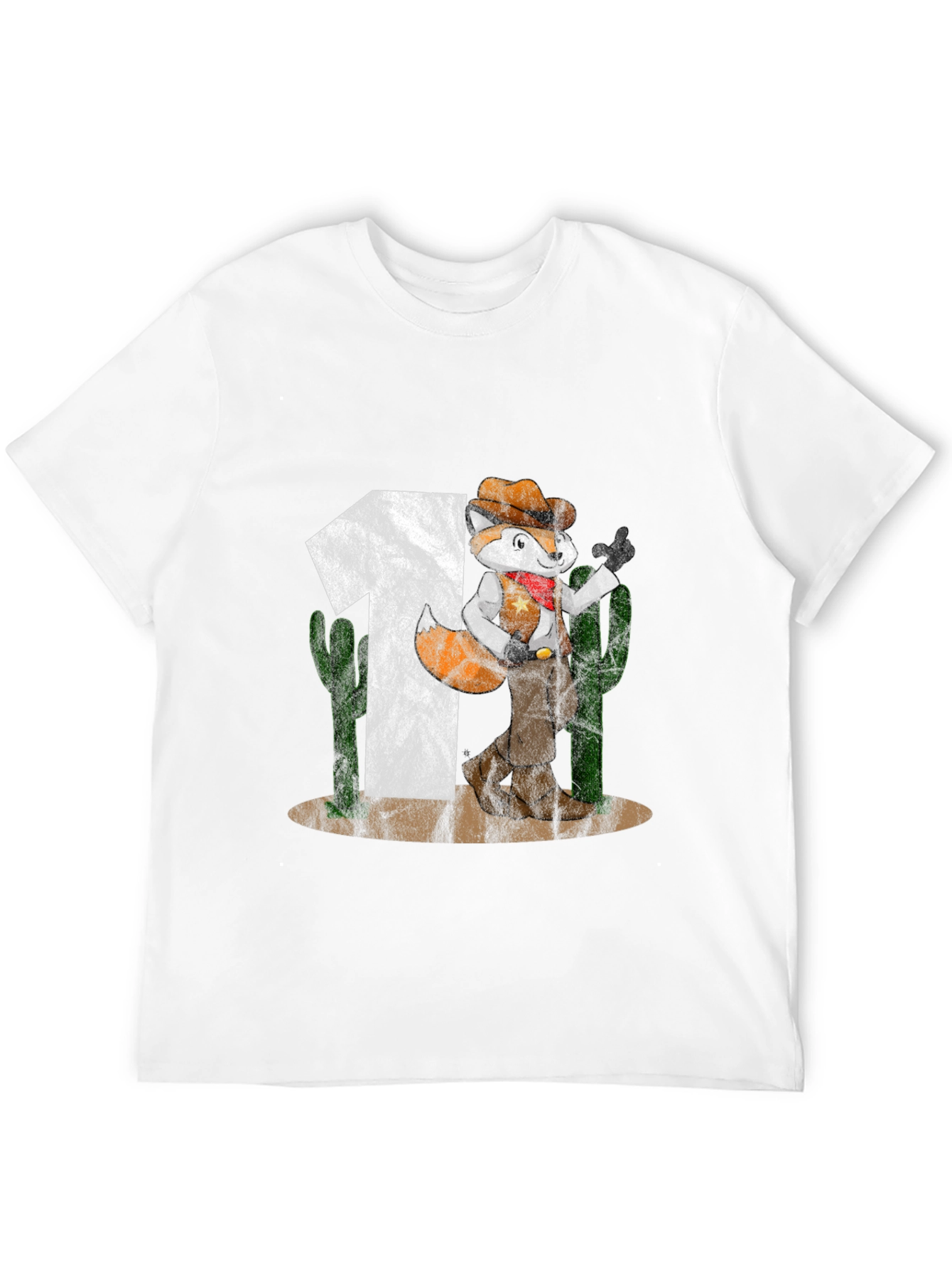 Cowboy Fox Graphic Tee
