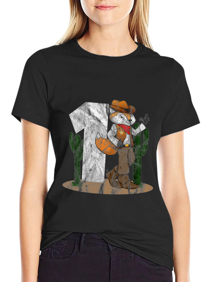 Cowboy Fox Graphic Tee