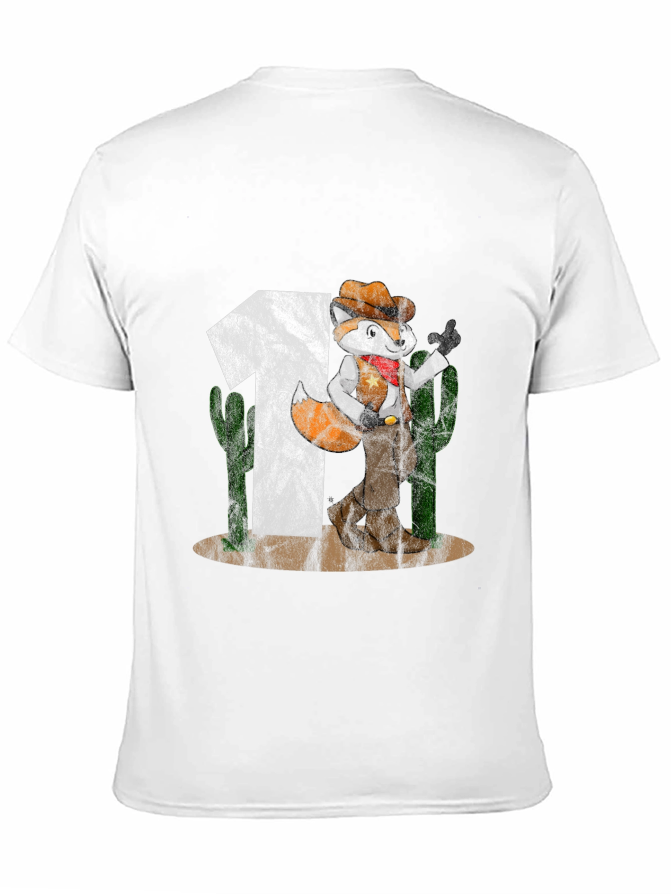 Cowboy Fox Graphic Tee