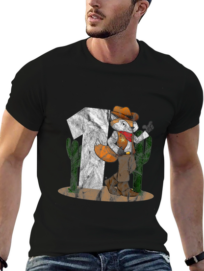 Cowboy Fox Graphic Tee