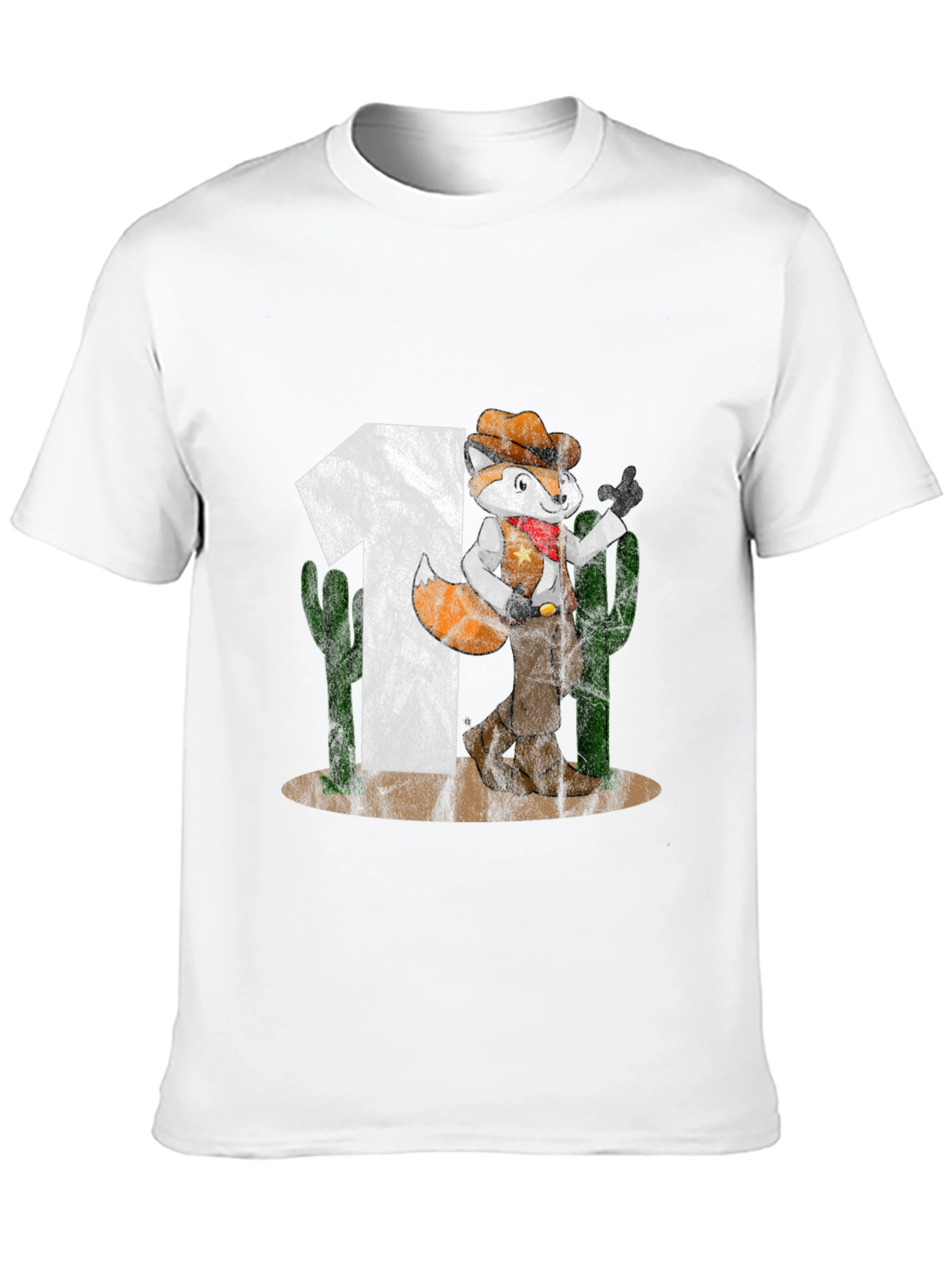 Cowboy Fox Graphic Tee