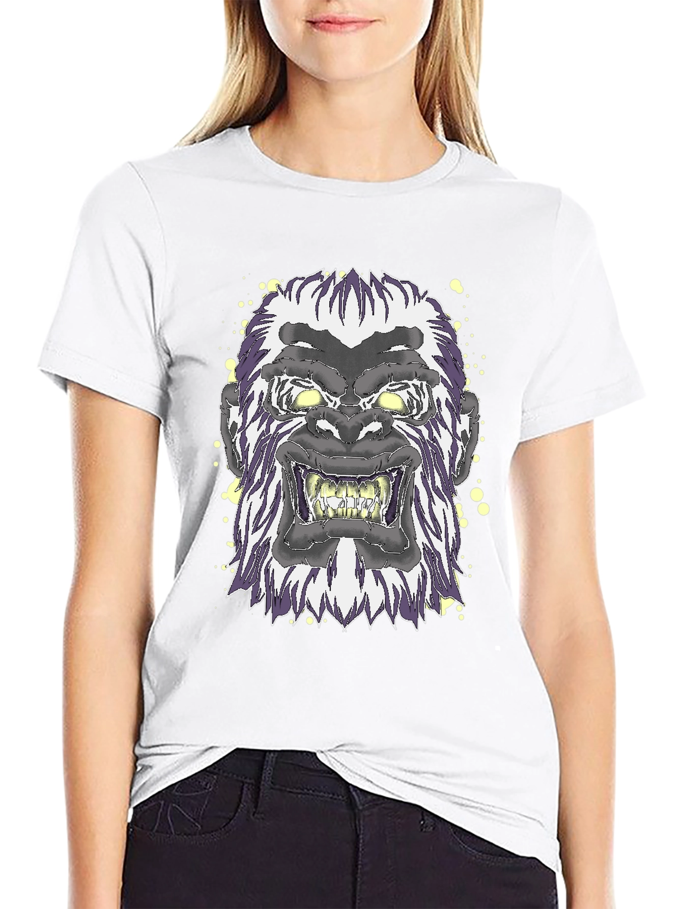 Gorilla Graphic Black T-Shirt
