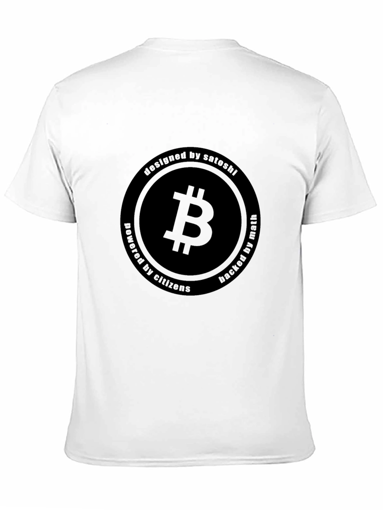 Bitcoin Crypto Graphic Tee - Designed by Satoshi